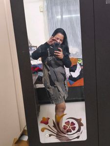 Charcoal Wintery Cute One Piece