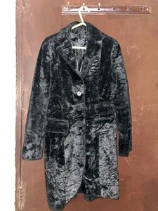 Black Velvet Finish Coat