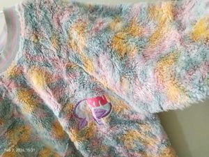 Pastel Fuzzy Pullover Sweater