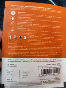 Mask Sheet