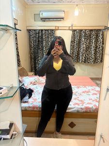 Women's Grey Full Zip Hoodie