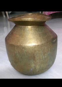 Vintage Brass Pot
