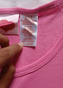 Pink Heart Tank Top