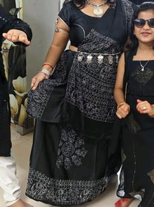 Black Lehenga Xxl Size