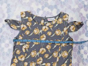 Cold shoulder dress
