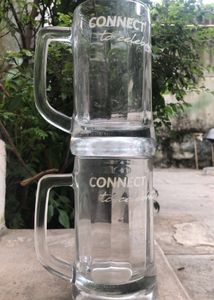 BEER MUGS - Connect To Celebrate Set Of 2