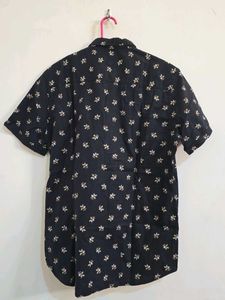 Men's Short Sleeve Floral Print Shirt