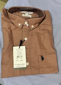 BrandedU.S.Polo.Men'sCottonShirtPremium mall piece