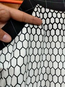 Chic Black &amp; White Grid Dress😋✨