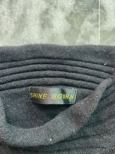 Classic Black Turtleneck Sweater
