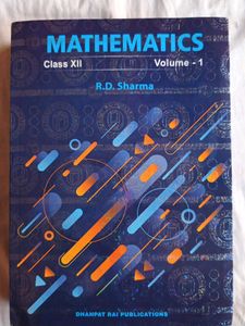 R.D. Sharma Mathematics Class XII Volume 1&2