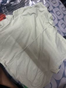 green h&amp;m tshirt