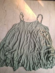 Flowy Ruffled Tiered Mini Dress