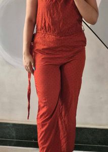 Polka Dot Jumpsuit