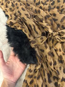 Chic Leopard Print faux Dress