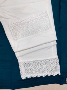Embroidered Teal Kurta Set