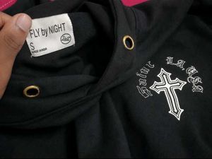 Black hoodie 250 gsm