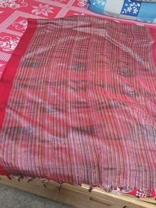 Elegant Striped Saree