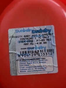 Red Toddler Potty Seat