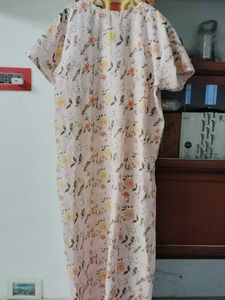 107.Floral Nightgown