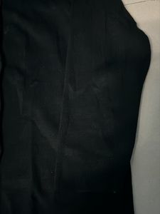 Classic Black Button-Up Cardigan