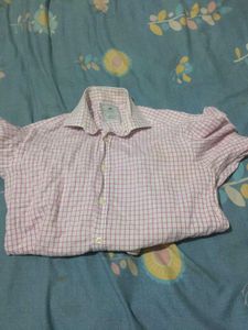 Classic Pink Checkered Shirt