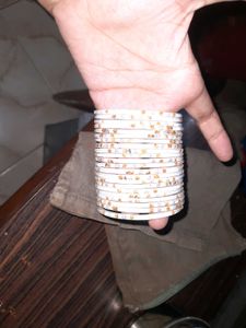Sparkling Stone Bangles Set