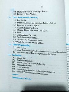 Mathematics Textbook for Class XII Part 1