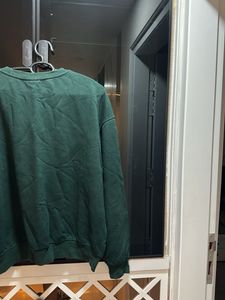 H&amp;M Women Pullover Green Crewneck, Bust-40/42