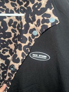 Reversible 2-way Vintage Leopard Print Jacket