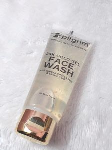 Pilgrim 24k Gold Gel Facewash with Korean White Lo