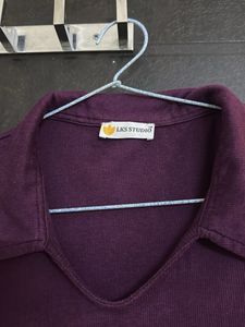 Sleeveless Collared Crop Top