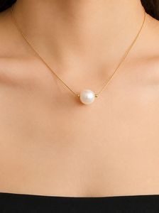 Pearl 18K Gold Plated Anti Tarnish Necklace