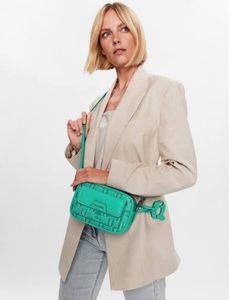 KARL LAGERFELD Stylish Green Crossbody Bag