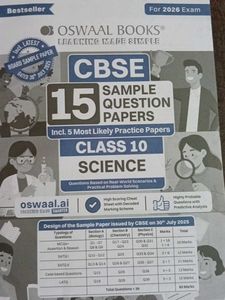 Oswaal Books Class 10 Sample Papers