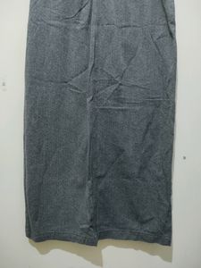 Gloria Vanderbilt Dark Grey Cotton Denim Skirt