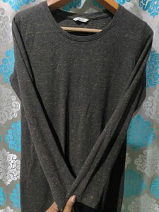 Dark Olive Long Sleeve Tunic/T-shirt Dress