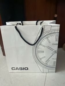 Casio Watch Shopping Bag