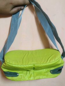 Bright Yellow Lunch Bag