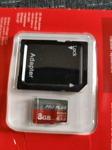 8GB Micro SD Card with Adapter