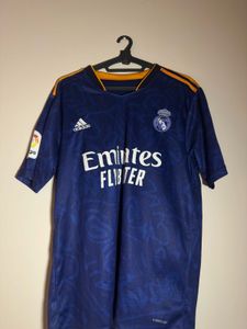Real Madrid 21/22 Away Jersey With Shor