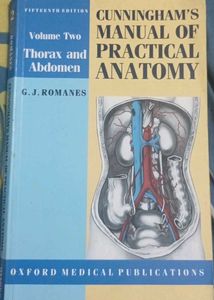 Cunningham's Manual of Practical Anatomy Vol 2