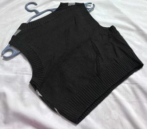 Original H&amp;M Crop Vest Sweater