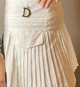 White Tennis skirt