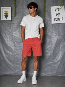 Men's Coral Casual Shorts