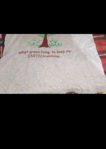 Eco-Friendly Tree Graphic T-Shirt