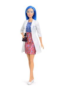 Barbie You Can Be Anything Scientist Doll unboxed