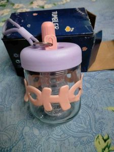 Cute Glass Tumbler💫