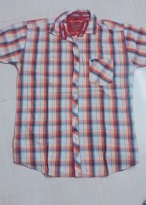 Stylish Checks Shirt Very Less Used