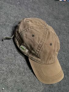 Lacoste Washed Cotton Dad Cap | Side Croc Embroide